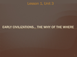 Lesson 1 Power Point - Social Studies Curriculum