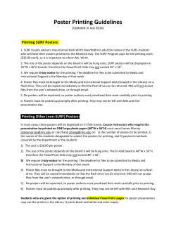 see the poster printing guidelines