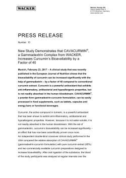 PRESS RELEASE - Wacker Chemie AG