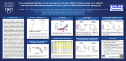 The novel tubulin-binding `tumor checkpoint controller