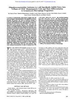 Oligodeoxynucleotides Antisense to c