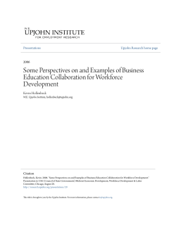 Some Perspectives on and Examples of Business Education