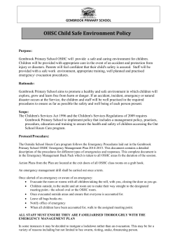 Child Safe environment 1.1