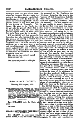 PARI7LAIAENTARY DEBATES. 519 employed for a very short time