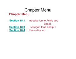 Chapter Menu