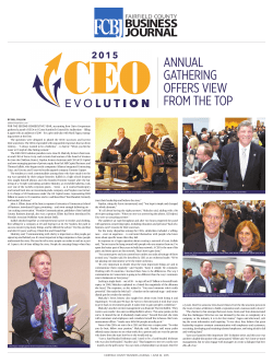 annual gathering offers view from the top