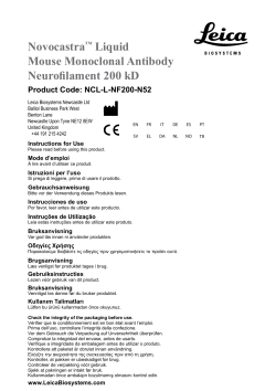 Novocastra&trade; Liquid Mouse Monoclonal Antibody