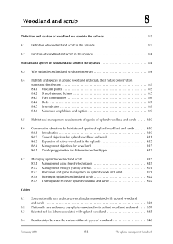 Chapter 8 Woodland and scrub - Natural England publications