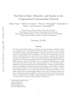 The Role of Race, Ethnicity, and Gender in the