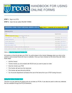 HANDBOOK FOR USING ONLINE FORMS