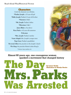 Rosa Parks Story