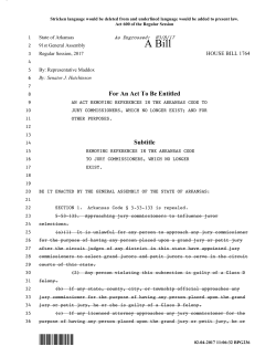 Act 600 - Arkansas General Assembly