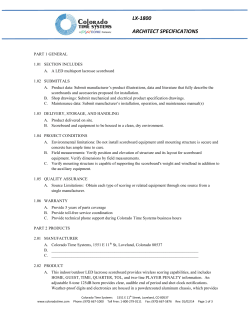 lx-1800 architect specifications