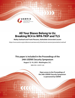 All Your Biases Belong to Us: Breaking RC4 in WPA-TKIP