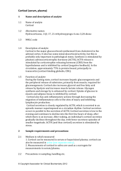 - Association for Clinical Biochemistry