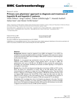 Primary care physicians` approach to diagnosis and treatment of