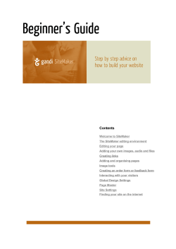 Contents - Gandi.net