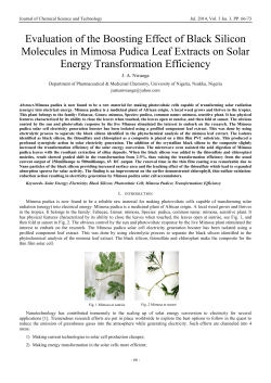 Evaluation of the Boosting Effect of Black Silicon Molecules in