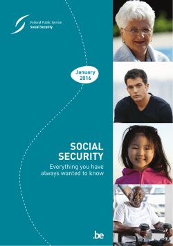 Everything you have always wanted to know about social security