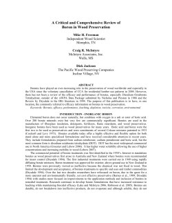 A Critical and Comprehensive Review of Boron in
