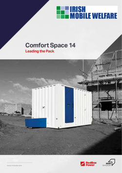 Comfort Space 14 - Irish Access Mats