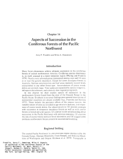 Aspects of Succession in the Coniferous Forests of the