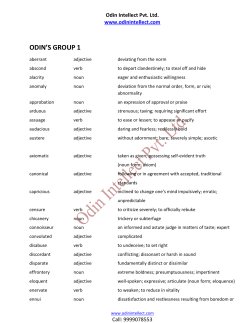 odin`s group 1 - Odin Intellect