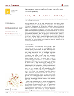 In-vacuum long-wavelength macromolecular crystallography