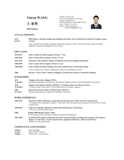 CV WANG Tairan CSC En