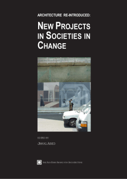 new projects in societies in change