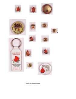 National Guidebook on Blood Donor Motivation