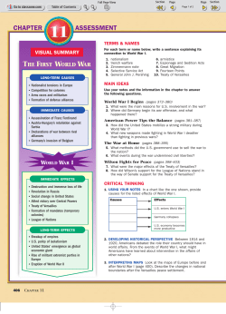 chapter assessment