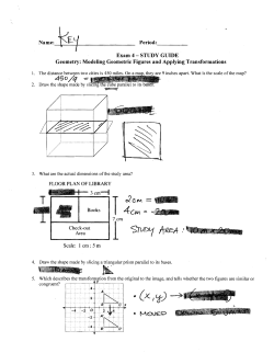 Exam 4 Study Guide Solutions