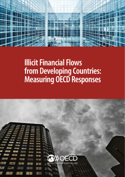 Illicit Financial Flows from Developing Countries
