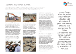 In order to save time, the project design and con