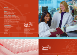 Annual Report 2010 - Center for Infectious Disease Research
