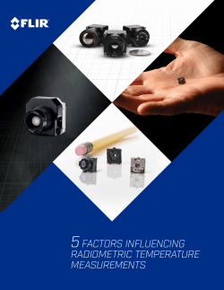 5factors influencing radiometric temperature