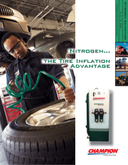 Nitrogen&hellip; the Tire Inflation Advantage Nitrogen&hellip; the Tire Inflation