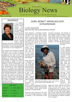 Biology News - The University of Sydney