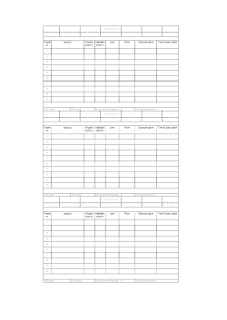 Frame no. subject Shadow zone no. Highlight
