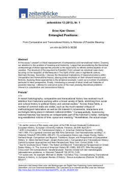 PDF -Fassung - Zeitenblicke