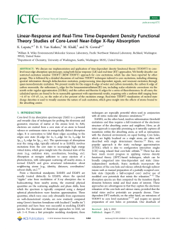 Linear-Response and Real-Time Time