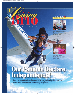 Our Patients Declare Independence!