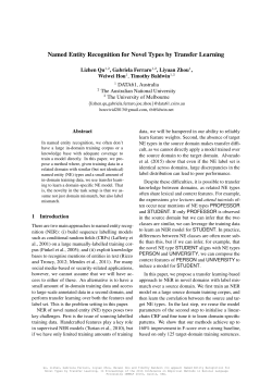 Qu, Lizhen, Gabriela Ferraro, Liyuan Zhou, Weiwei Hou and Timothy