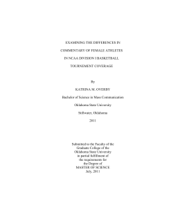 EXAMINING THE DIFFERENCES IN COMMENTARY OF FEMALE