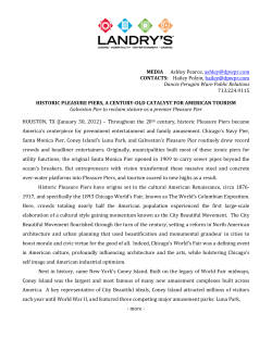 Historic Pleasure Piers - A Century Old Catalyst For America Tourism