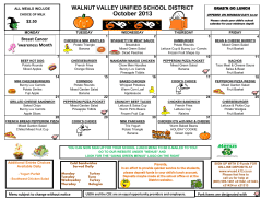 October 2013 - SchoolMenu.com
