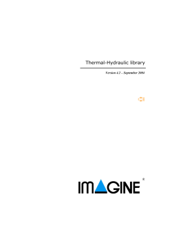 Thermal-Hydraulic library
