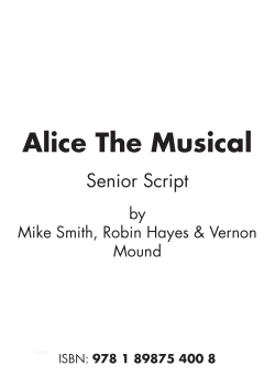 Master Document For Scripts