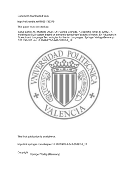 Document downloaded from: This paper must be cited as: The final